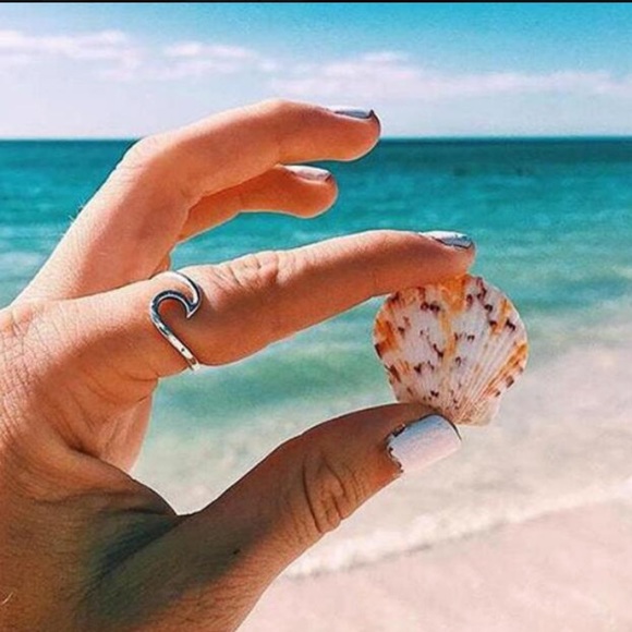 ocean wave ring - Picture 2 of 4